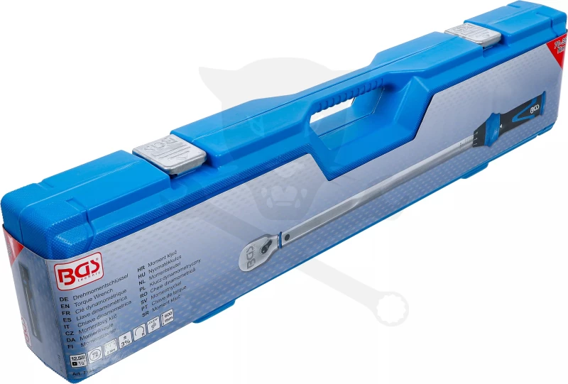 Nyomatékkulcs 70-350 Nm 1/2" - finom beosztású - BGS