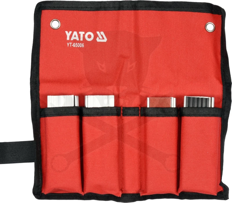 Satuhoz lágy-pofa 100 mm-es betét készlet 4 pár - mágneses kivitel -Yato