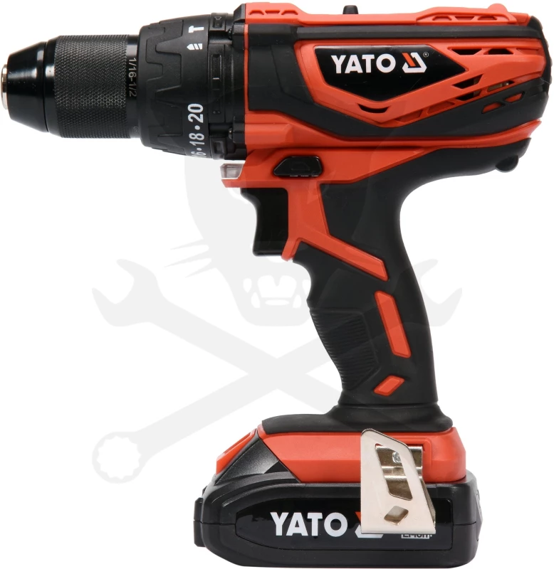 Ütvefúró-csavarbehajtó, akkus 18V 40 Nm 2x2Ah - Yato