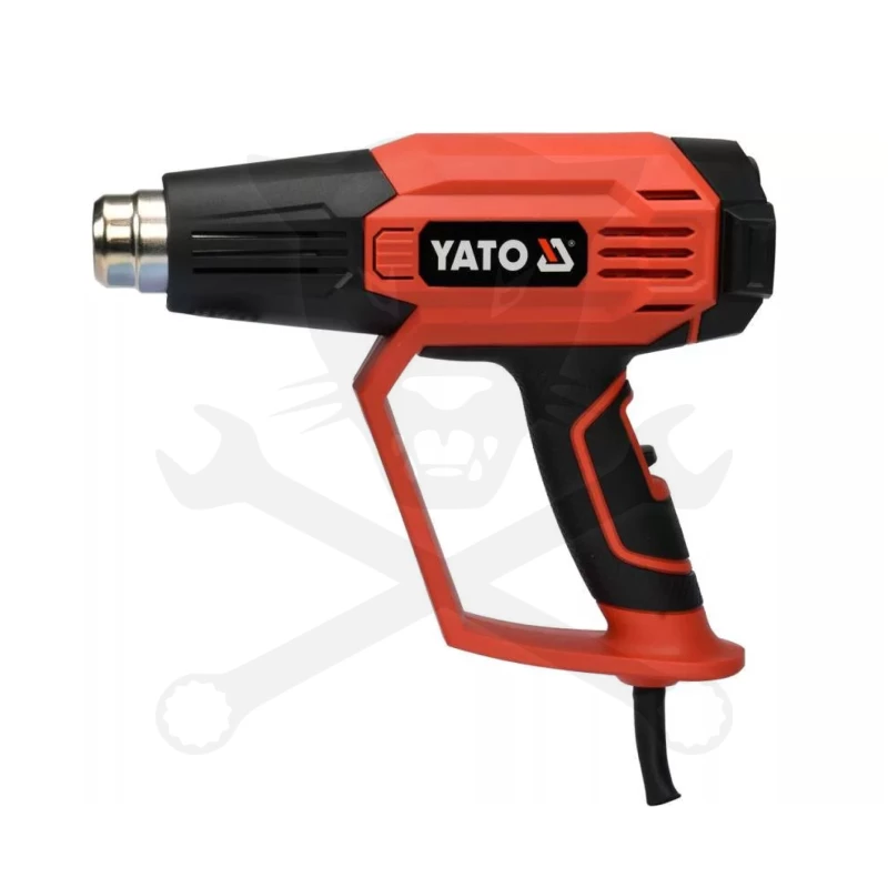 Hőlégfúvó digitális, 2 fokozat 1600W, 500 l/perc, 50-650°C - Yato