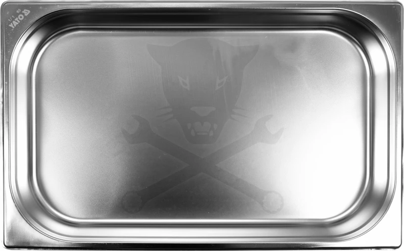 Olajfelfogó csepptálca 530x325x65 mm - Rozsdamentes acél - Yato