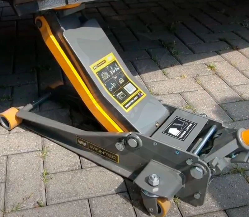 Emelő padló 3 t krokodil alacsony 76-503 mm - gyorsemeléses - Winntec