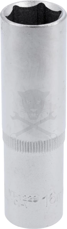 Dugókulcs - crowafej 1/2" 6 lap hosszú 16 mm - Yato