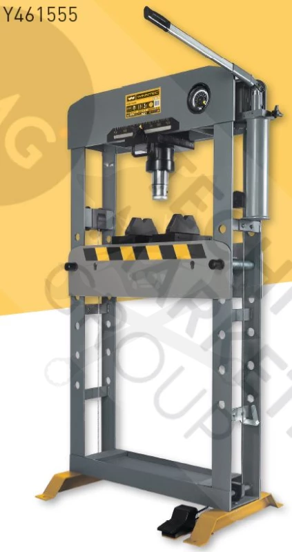 Prés 50 t hidraulikus - kézi 2 sebességes + Lábpedál - Winntec