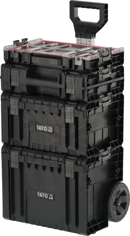 Szerszámos láda gurulós szett - 4 részes - Yato