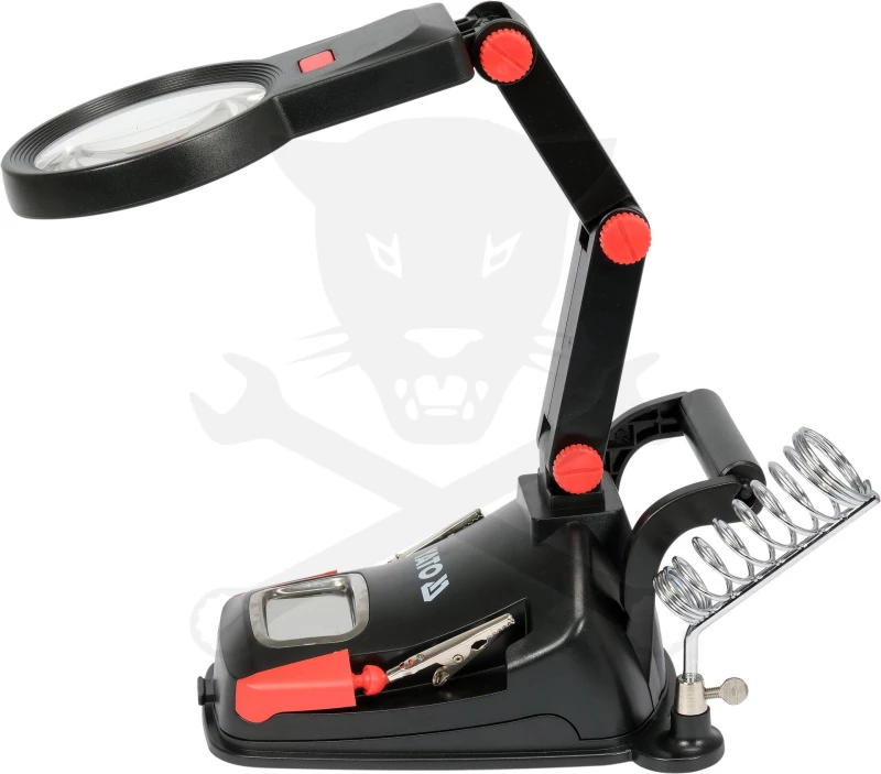 Panel tartó + nagyító - harmadik kéz - Yato