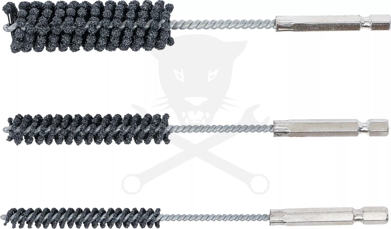 Hónolókefe fúrógépbe 8-12-20 mm, 1/4", 3 db-os - BGS