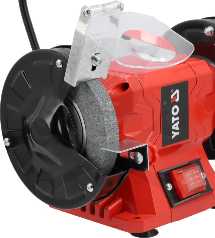 Kettős köszörű, 250 W 150 mm, géplámpával - Yato