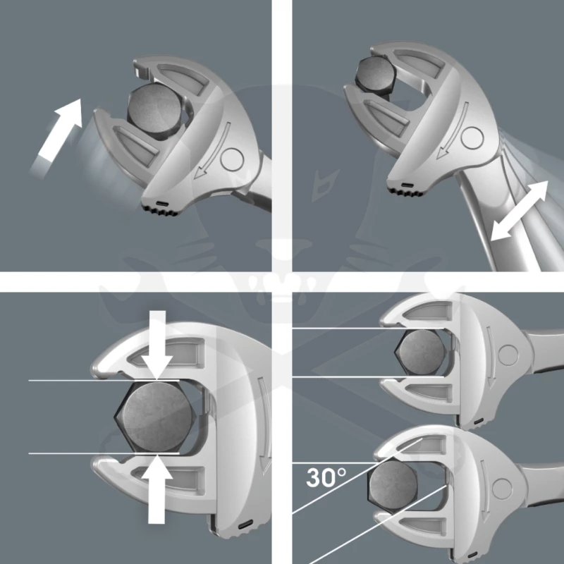 Állítható kulcs 24-32 mm - hossz: mm 6004 Joker XXL - Wera