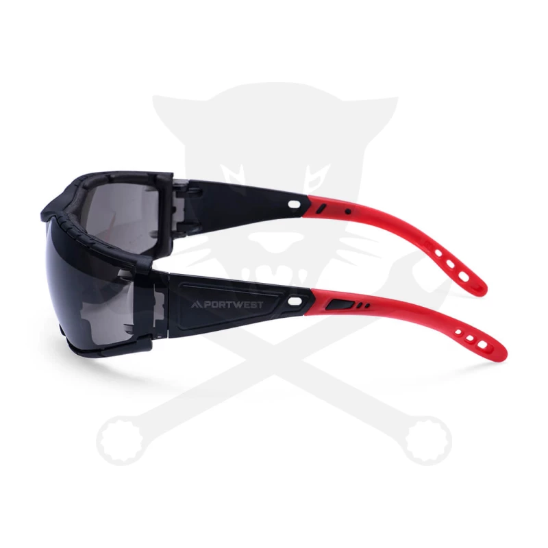 Védőszemüveg WRAP-EN166 sötétített, habszivacs betéttel - Around Pro