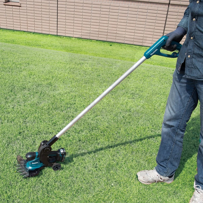 Fűszegélyvágó olló, 12V akku nélkül - kefementes - Makita