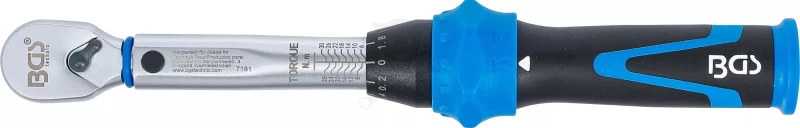 Nyomatékkulcs 6-30 Nm 1/4" - BGS