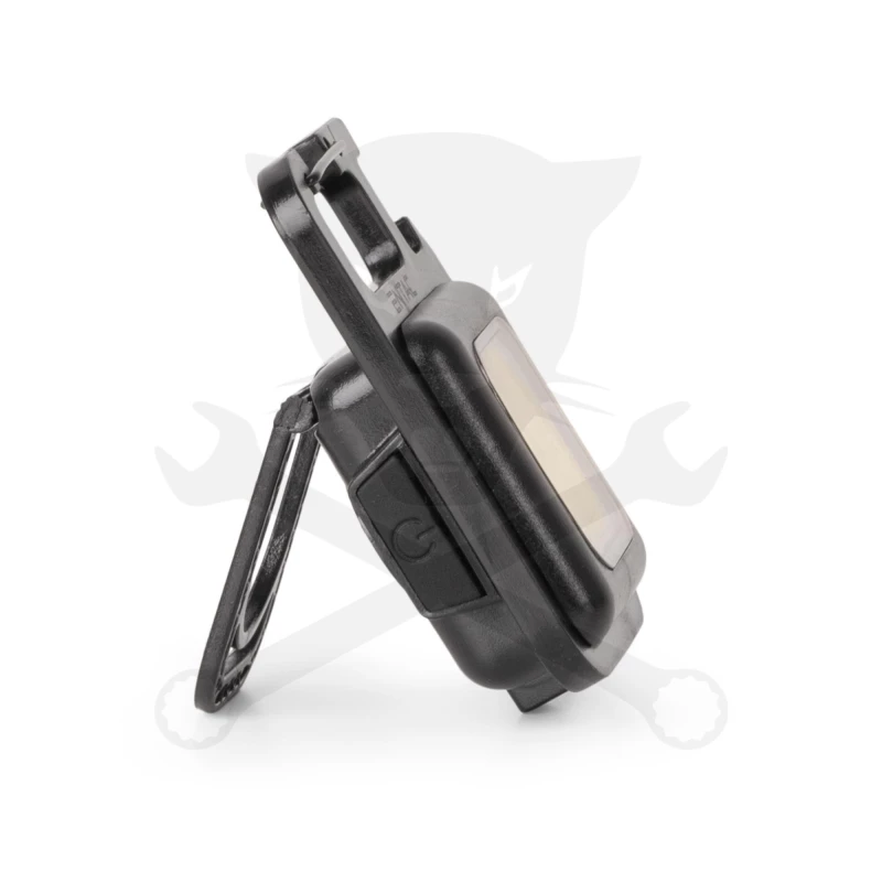 Kulcstartólámpa karabínerrel Li-ion 300 lm COB LED 3 funkciós - ENTAC