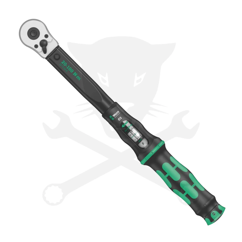 Nyomatékkulcs 10-50 Nm 1/2" - jobbos - Wera