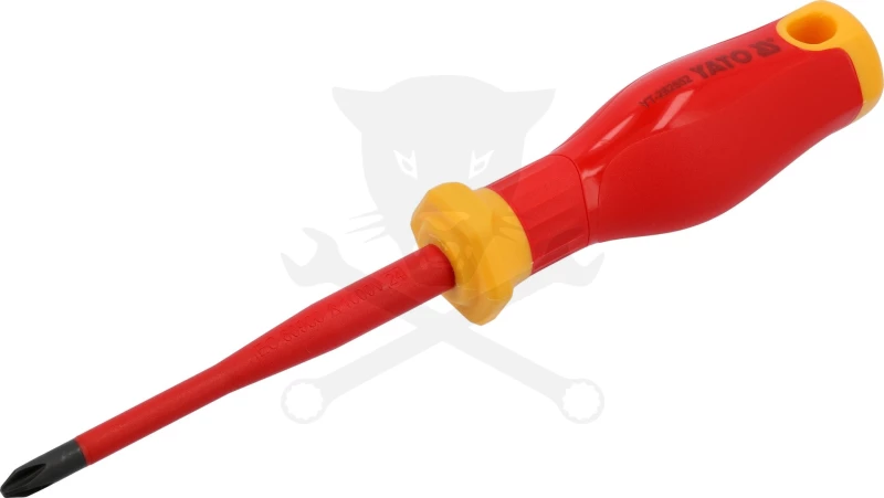 Csavarhúzó szigetelt PH2x100 VDE 1000V - Slim - Yato