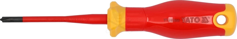 Csavarhúzó VDE 1000 V szigetelt +-/PH1x80 mm - Slim - Yato