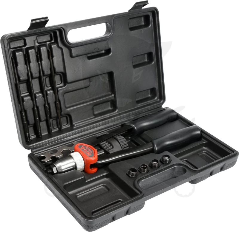 Kétkezes szegecsanya behúzó készlet M5-M6-M8-M10-M12 - Yato