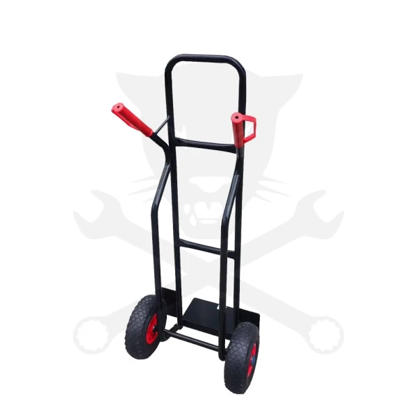 Molnárkocsi 180 kg terhelhetőséggel - felfújható gumikerekes