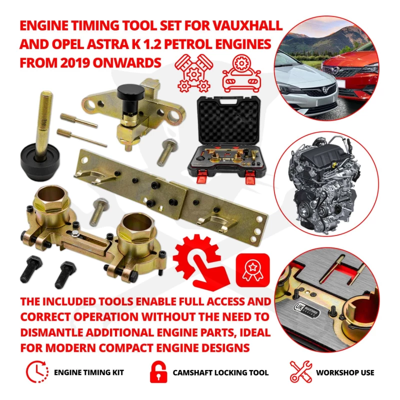 Vezérlésrögzítő készlet Opel 1.2 Astra K