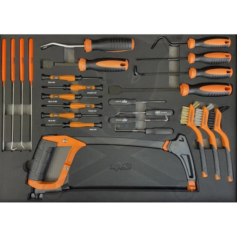 Műhelybútor SP SERIES Szett: 2640x2000x460 mm + FA + SZÜRKE + 268DB