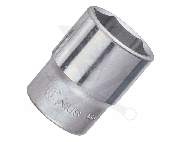 Dugókulcs - crowafej 1/2" 6 lap normál 08 mm Genius