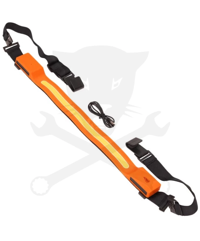 Szerelőlámpa MOTORHÁZTETŐRE 1000 lm - akkus, mágneses és kampós, flexi