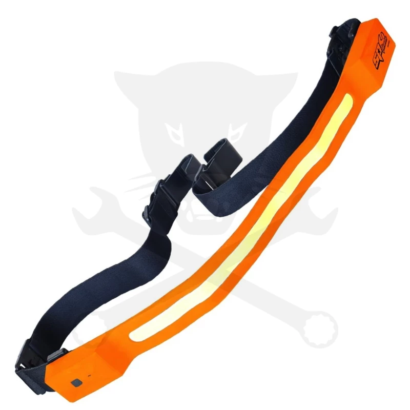 Szerelőlámpa MOTORHÁZTETŐRE 1000 lm - akkus, mágneses és kampós, flexi