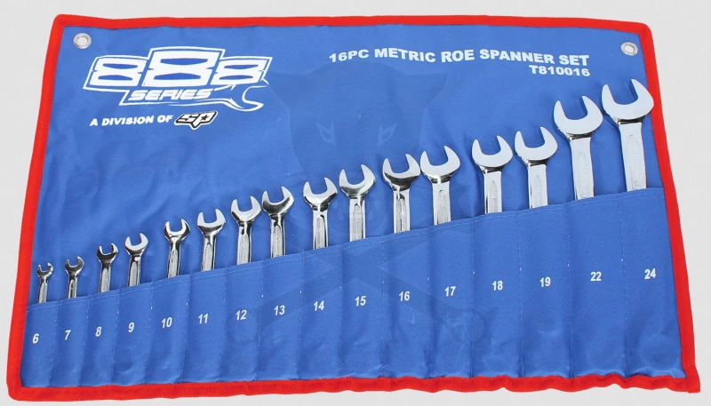 Csillag-villás készlet 16 db-os 6-24 mm - SP Tools