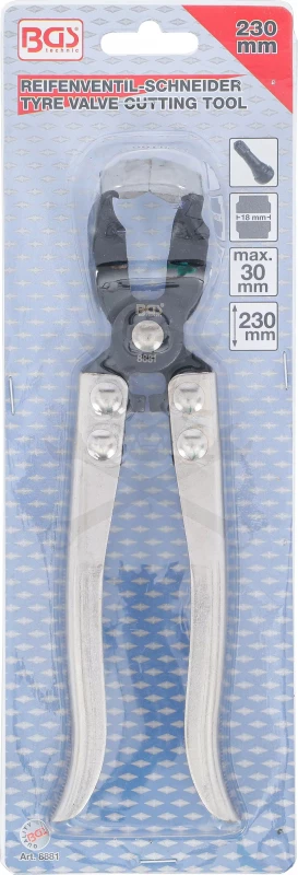 Fogó kerékszerelő kerékszelep vágó - BGS