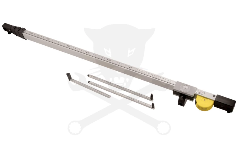 Mérőrúd teleszkópos 1000 - 3000 mm - PowerTec