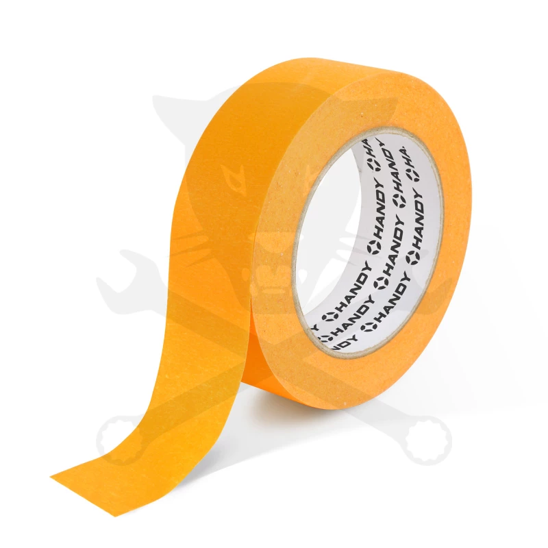 Maszkolószalag kültéri 24 mm x 50 m narancssárga, hőálló - Handy