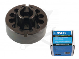 Kerékcsapágy szerelő ABS Rotor anya speciális kulcs Jaguarhoz