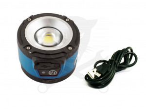 Szerelőlámpa LED 01 COB ledes - akkus, mágneses 5W 600 Lumen + USB