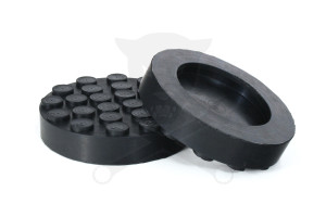 Gumipogácsa csápos emelőhöz 120/ 85 mm-es peremes+betét pöttyös