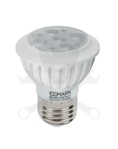 Izzó LED spot 6 W meleg fehér 64/50 mm E27 ELMARK