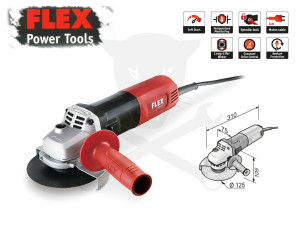 Sarokcsiszoló 125 mm 1400W Fixtec (L 1400 125) kifutó