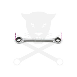 Csillag-csillagkulcs racsnis 8x10 és 12x13 mm-es Beta (192/8-13)