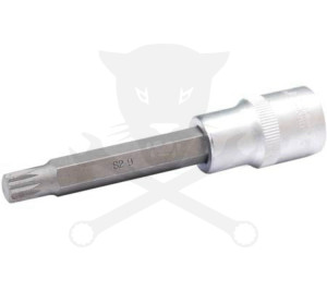 Rátűzőkulcs - crowa+bit 1/2" XZN - Spline M14 x 140 mm