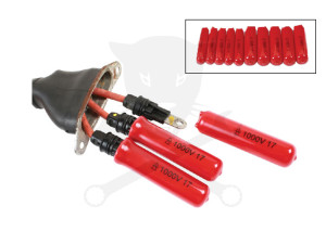 Kábelvég védő lezáró szigetelt burkolat készlet10 db-os 1000V - Hibrid