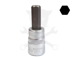 Rátűzőkulcs - crowa+bit 3/8" imbusz 08 mm