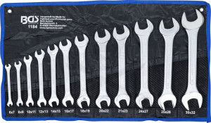 Villás-villáskulcs készlet 12 db-os 6-32 mm BGS