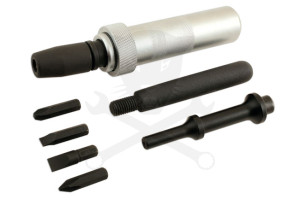 Vibro kalapácshoz csavarlazító komplett készlet 08 db-os LASER