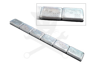 Centírozó súly öntapadós TEHER 6x25g = 150 g - FÉNYES