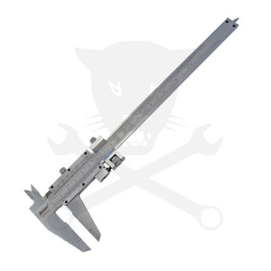 Tolómérő 200 mm - 0,02 mm - mélységmérővel - Berger