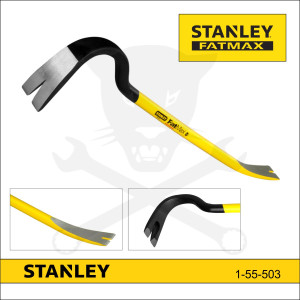 Pajszer - ládabontó vas, erős, profi 600 mm - Stanley FatMax