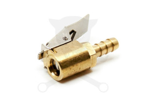 Gumiabroncs nyomásmérő-kerékfúvató-hoz szelepes töltőfej 6-os kicsi (ATC-09-1/4)