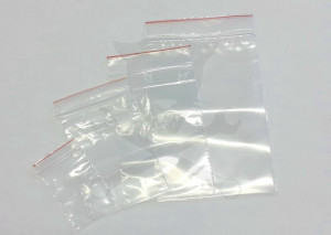 Simítózáras tasak 80x120 mm