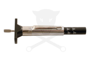 Gumiabroncs mélységmérő 1-22 mm mélységig - Laser
