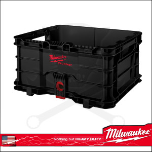 Szerszámos láda, 470x385x250 - PACKOUT Tároló láda nyitot Milwaukee