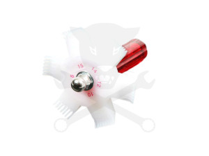 Hűtőborda fésű, forgatható, több méretű fésű